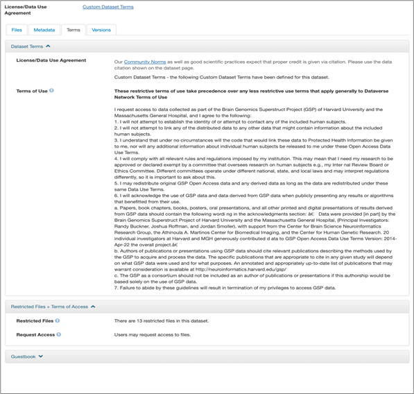 Terms tap screenshot